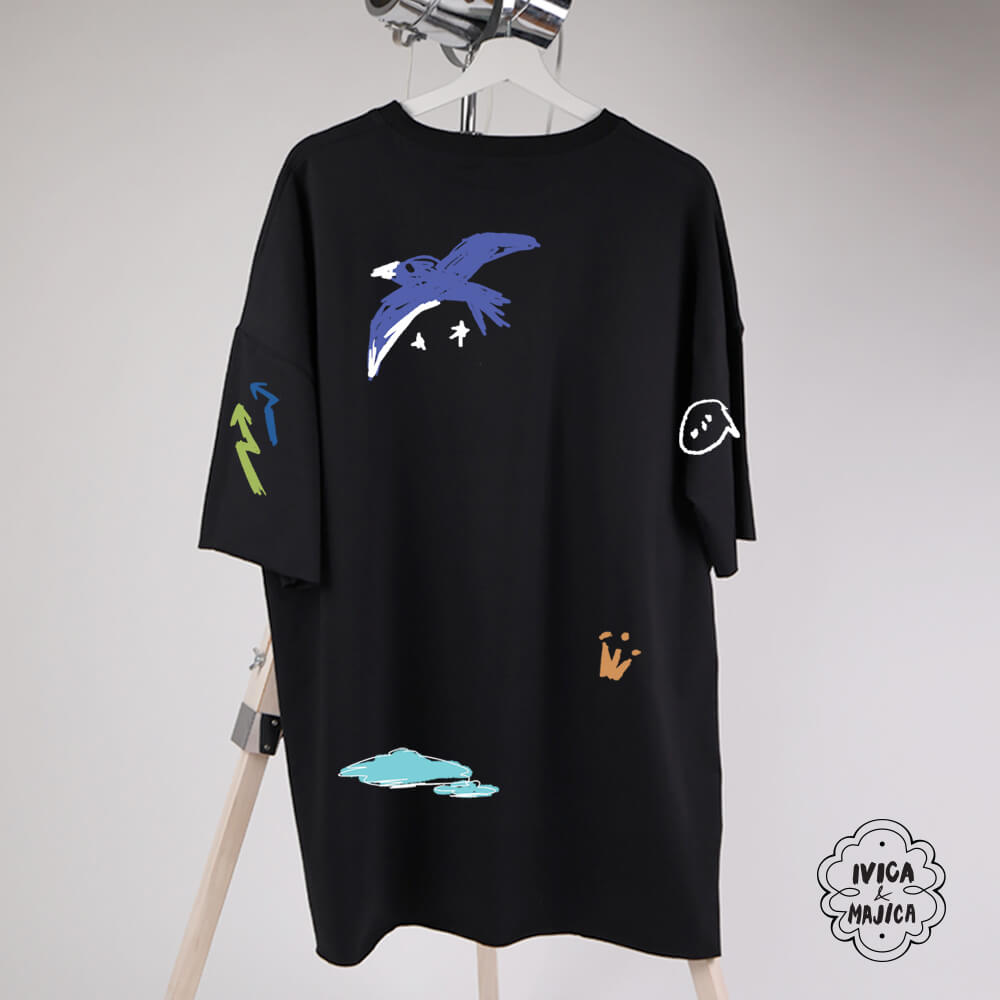 Jbt uspeo sam – Muška oversize majica