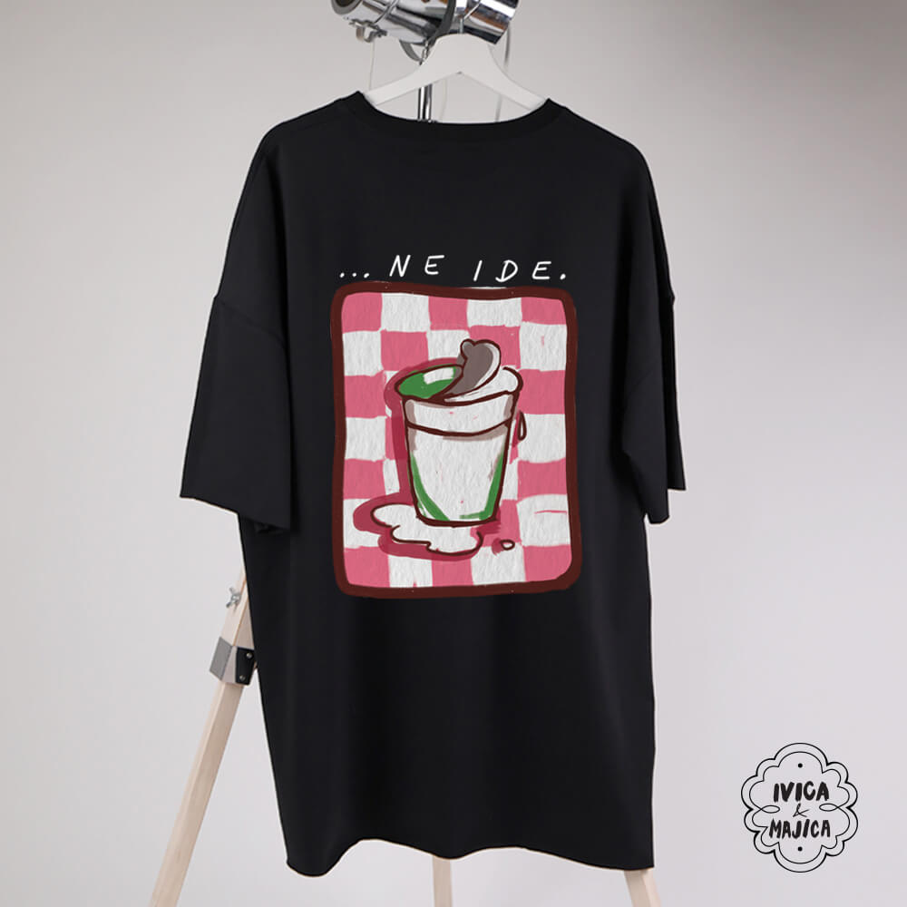 Jedno bez drugog ne ide (Jogurt) – Ženska oversize majica