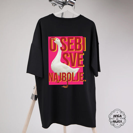 O sebi sve najbolje – Ženska oversize majica