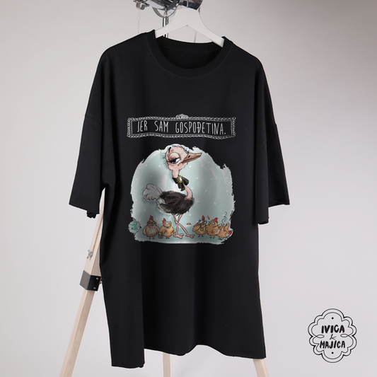 Gospođetina - Ženska oversize majica