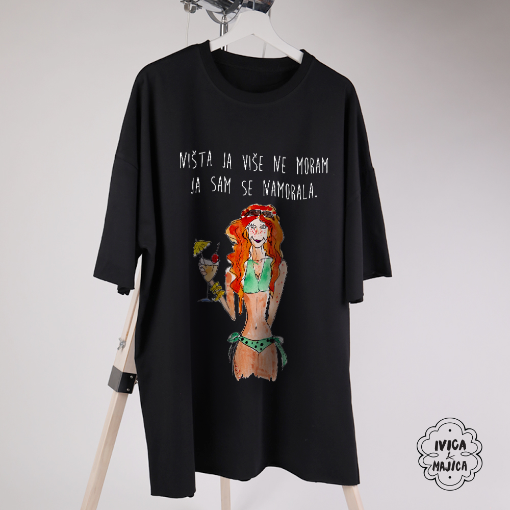 Ništa ja više ne moram - Ženska oversize majica