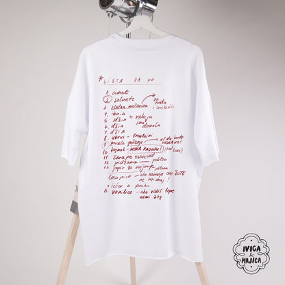 Novogodišnja lista - Ženska oversize majica