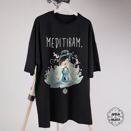 Meditiram - Ženska oversize majica