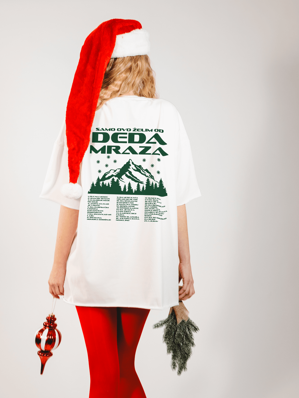Samo ovo želim od Deda Mraza - Ženska oversize majica