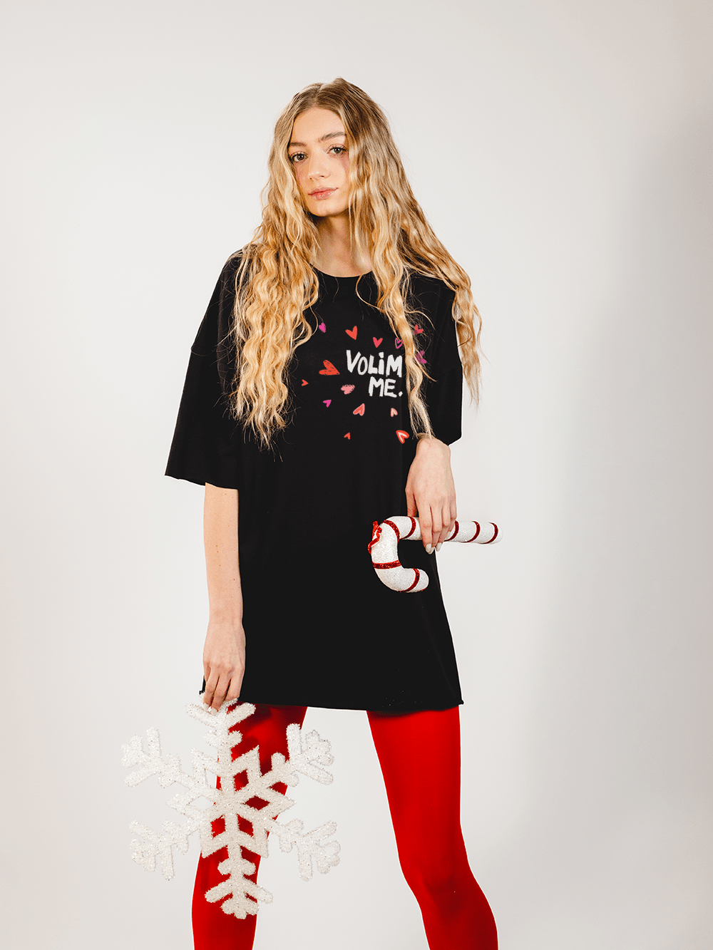 Volim me – Ženska oversize majica