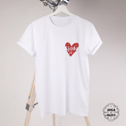 Ljubav je – Ženska majica