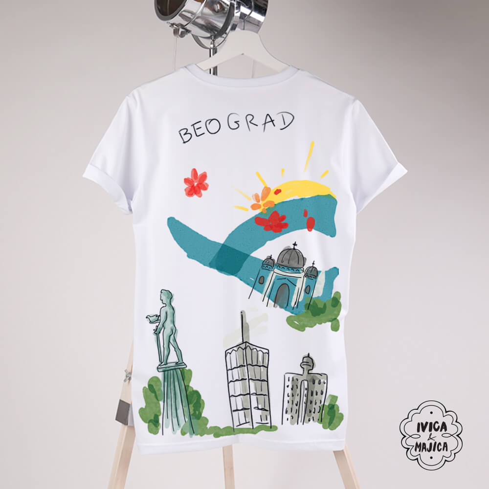 Beograd- Ženska majica