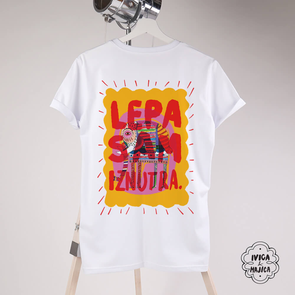 Lepa sam iznutra – Ženska majica