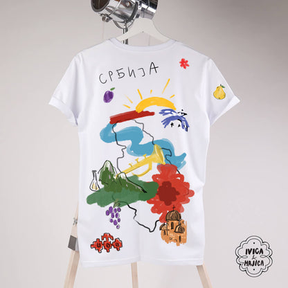 Srbija – Ženska majica