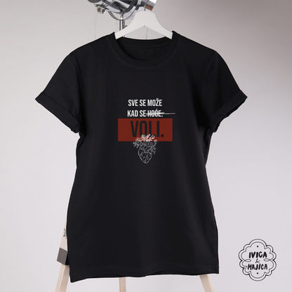 Sve može kad se voli – Ženska majica