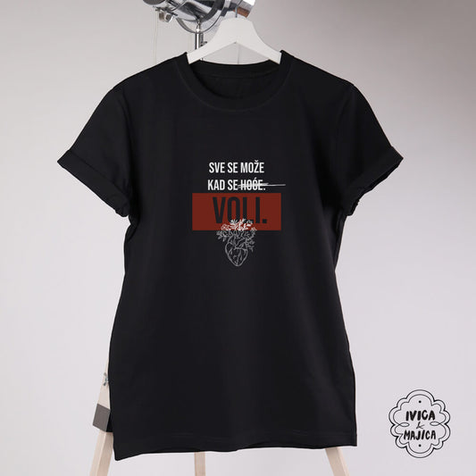 Sve može kad se voli – Ženska majica