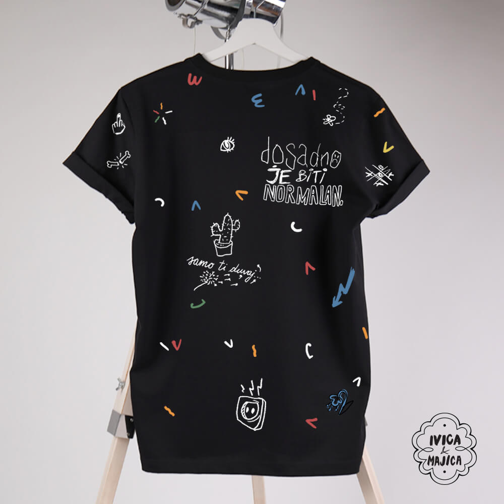 Zašto me svi čudno gledaju – Ženska majica