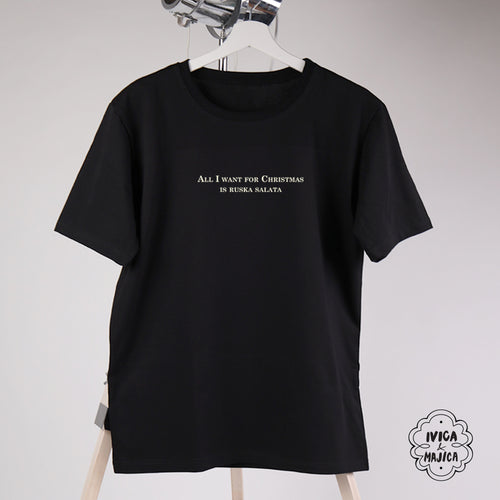 All I want for Christmas is ruska salata - Muška majica