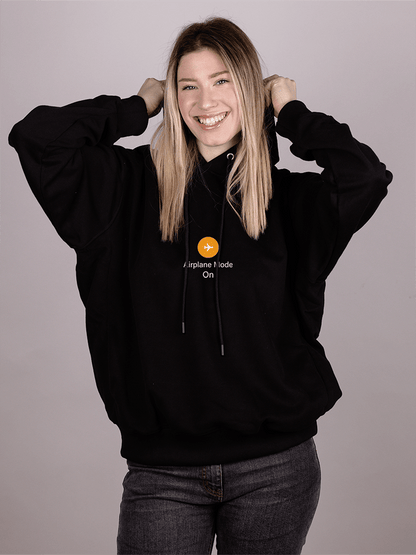 Airplane mode on – Ženski duks sa kapuljačom