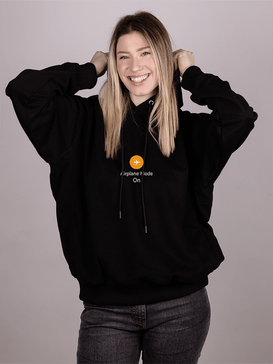 Airplane mode on – Ženski duks sa kapuljačom