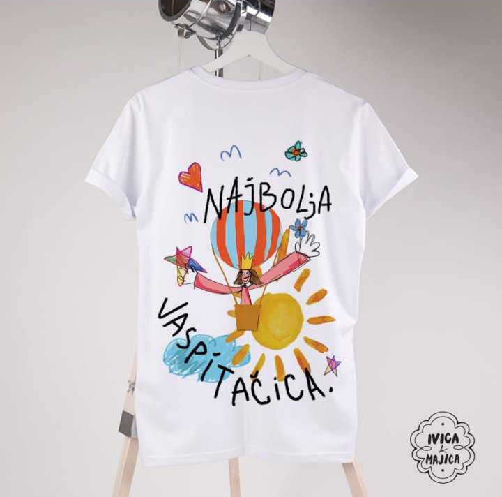 Vaspitačica – Ženska majica