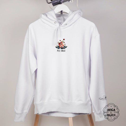 Pile moje - Muški duks sa kapuljačom