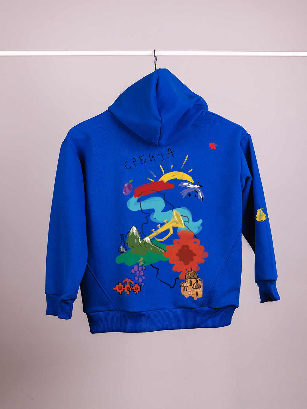 Srbija - Dečiji duks sa kapuljačom