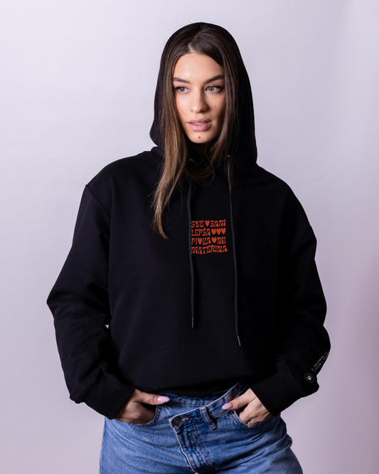 Sve sam lepša '26 - Ženski duks sa kapuljačom